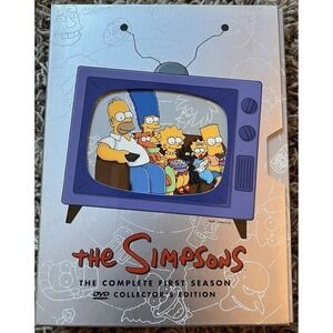 The‎ Simpsons - The Complete First Season (DVD, 2009, 3-Disc Set Complete